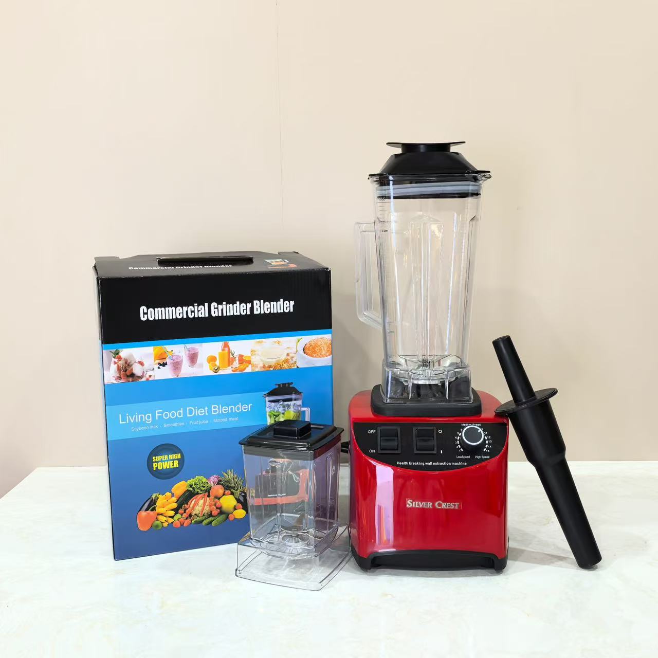 Fully automatic juicer, household fruit processor, portable food mixing cup