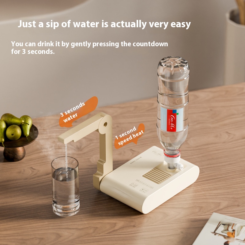 Outdoor Camping Portable Mini Water Dispenser Folding Instant Water Dispenser Quick Heating Small Water Heater