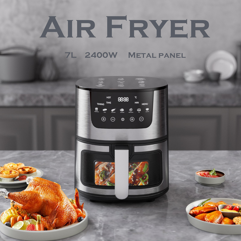 Smart touch screen visual air fryer: redefining the new era of healthy cooking